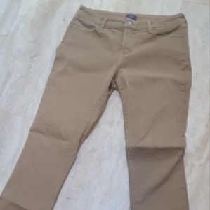 NYDJ SZ 12 TAN SKINNY LEGGING
